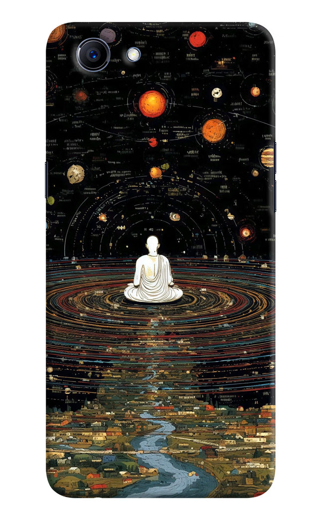 Space Monk Realme 1 Hard Case Back Cover by Casekaro