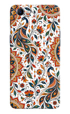 White Mayura Realme 1 Hard Case Back Cover by Casekaro