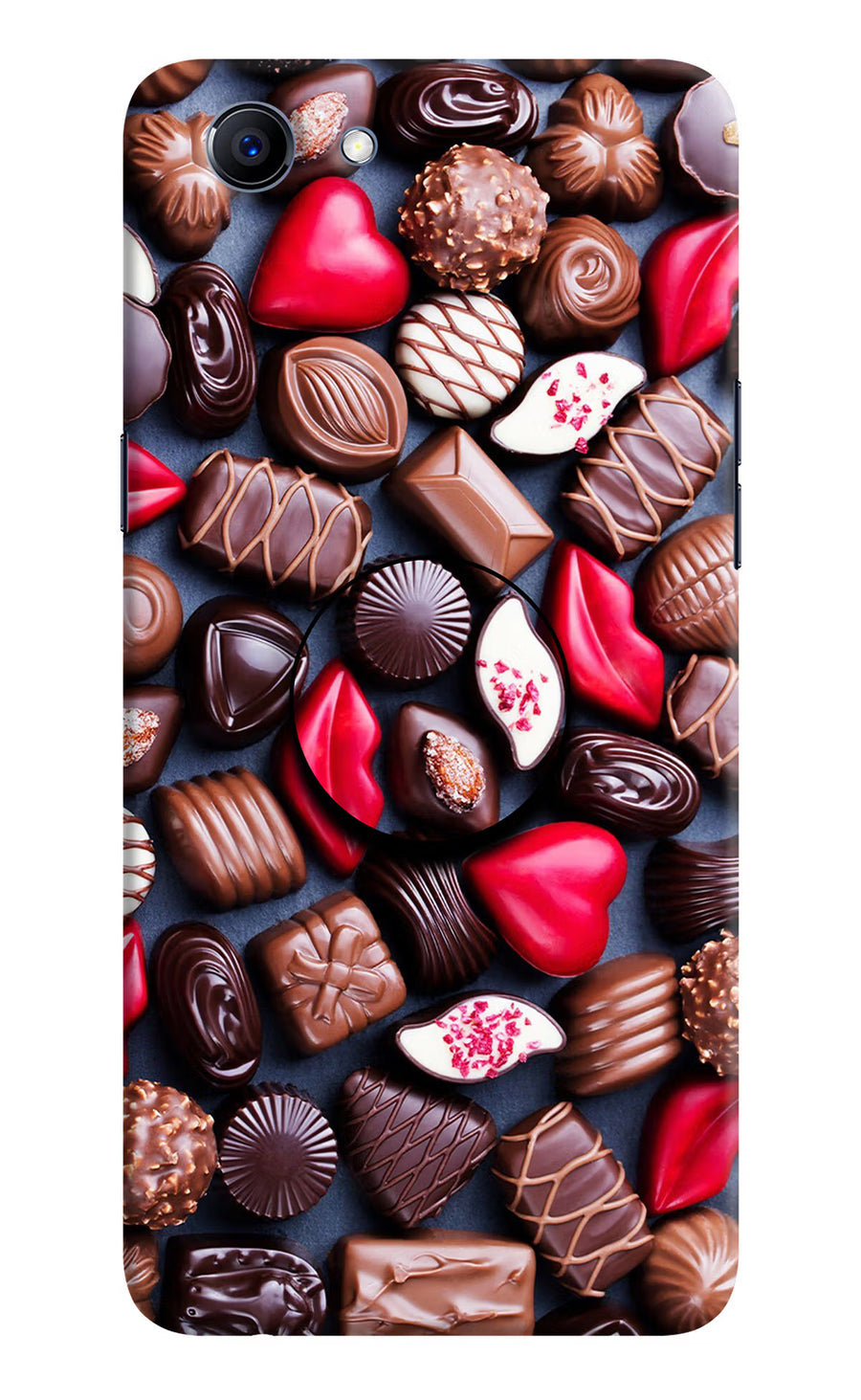 Chocolates Realme 1 Pop Case, Hard case
