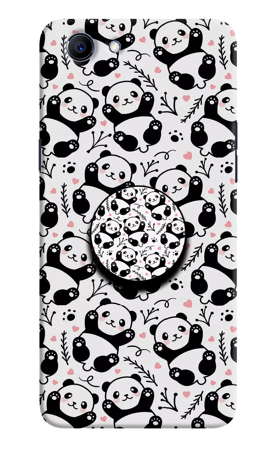 Cute Panda Realme 1 Pop Case, Hard case