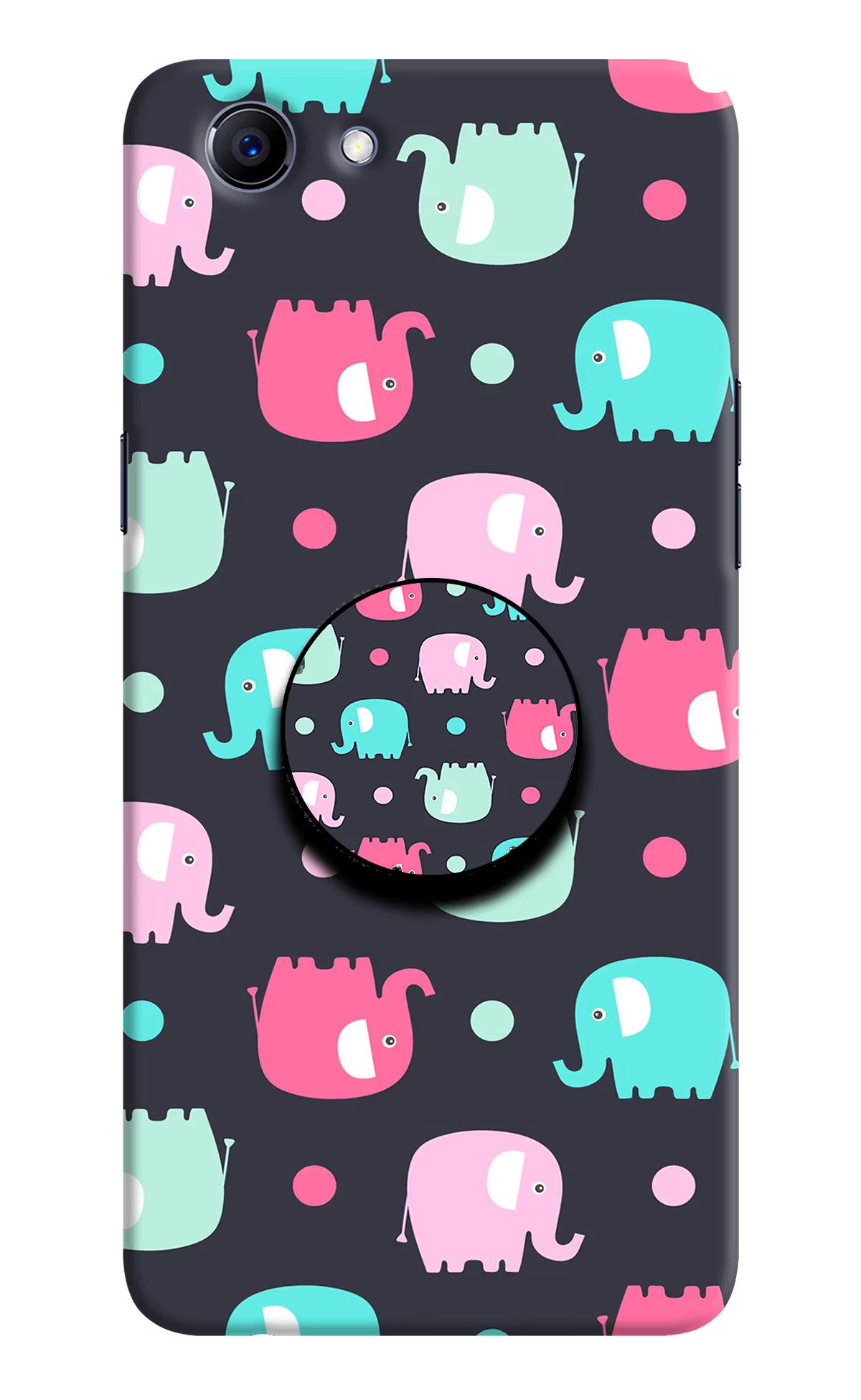 Baby Elephants Realme 1 Pop Case by Casekaro