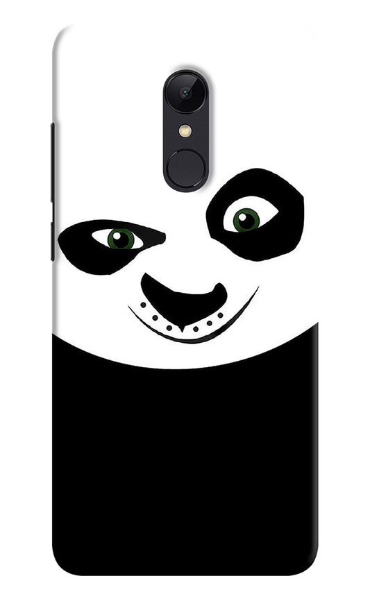Panda Redmi 5 Hard Case Back Cover by Casekaro