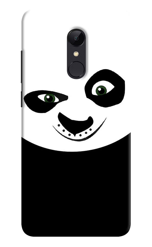 Panda Redmi 5 Hard Case Back Cover by Casekaro