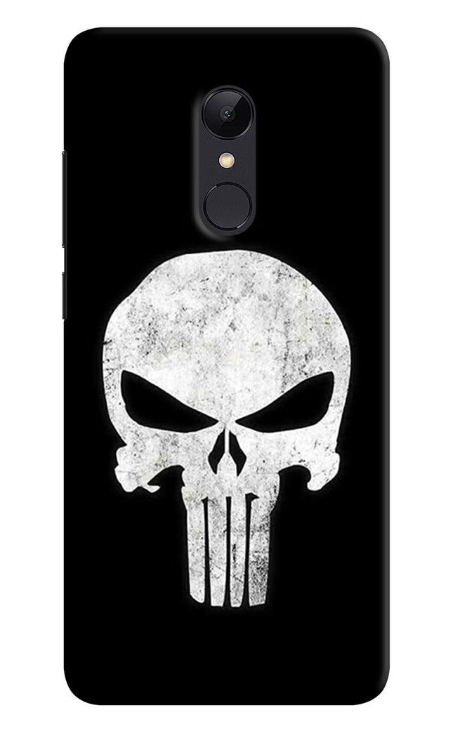 Punisher Skull Redmi 5 Hard Case Back Cover by Casekaro