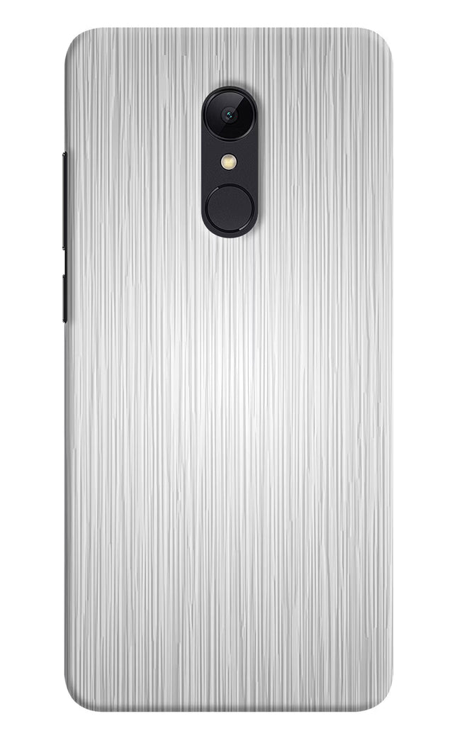 Wooden Grey Texture Redmi 5 Hard Case Back Cover by Casekaro