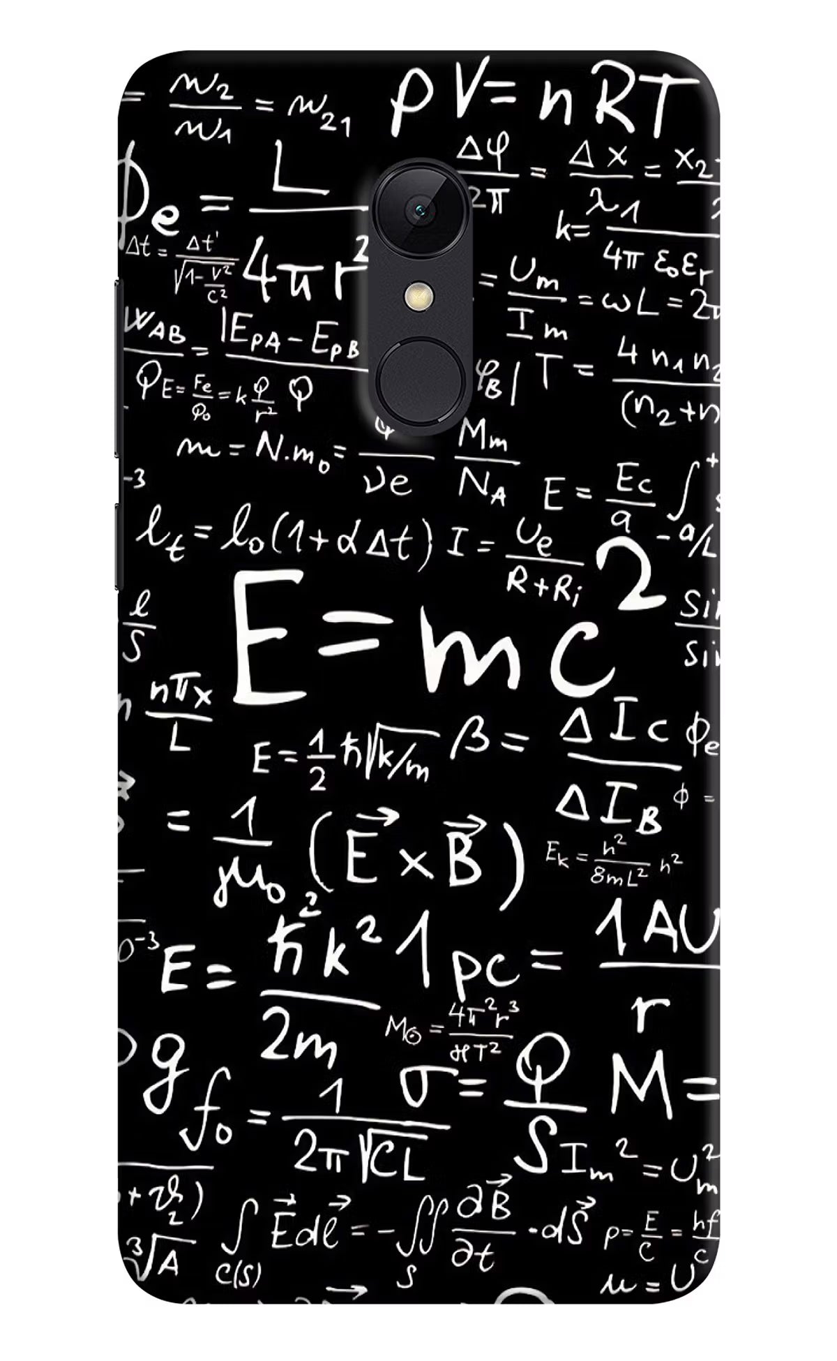 Physics Formula Redmi 5 Hard Case Back Cover by Casekaro