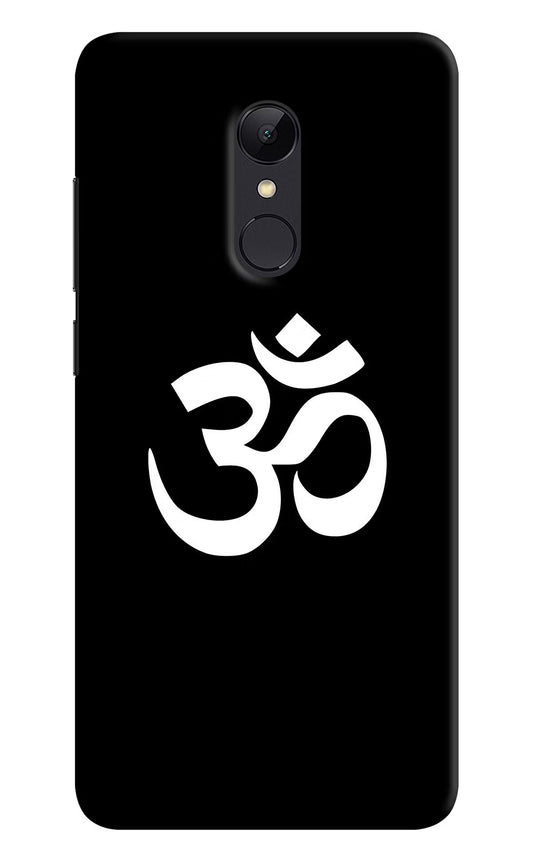 Om Redmi 5 Hard Case Back Cover by Casekaro