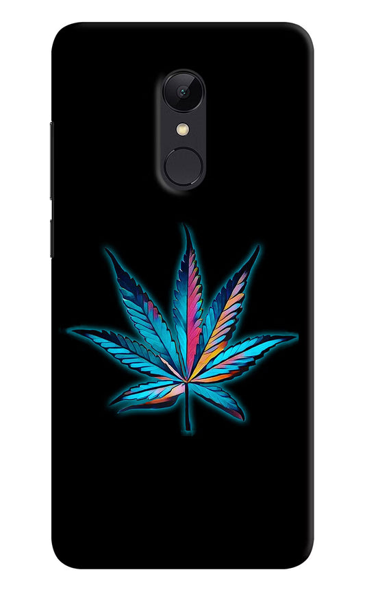 Weed Redmi 5 Hard Case Back Cover by Casekaro