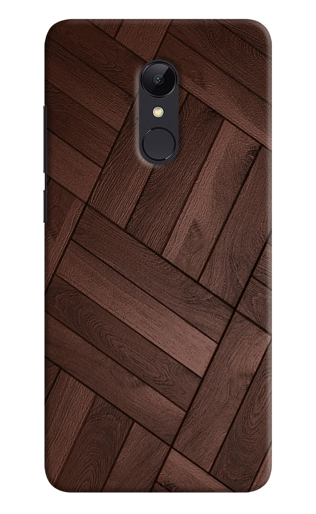 Wooden Texture Design Redmi 5 Hard Case Back Cover by Casekaro