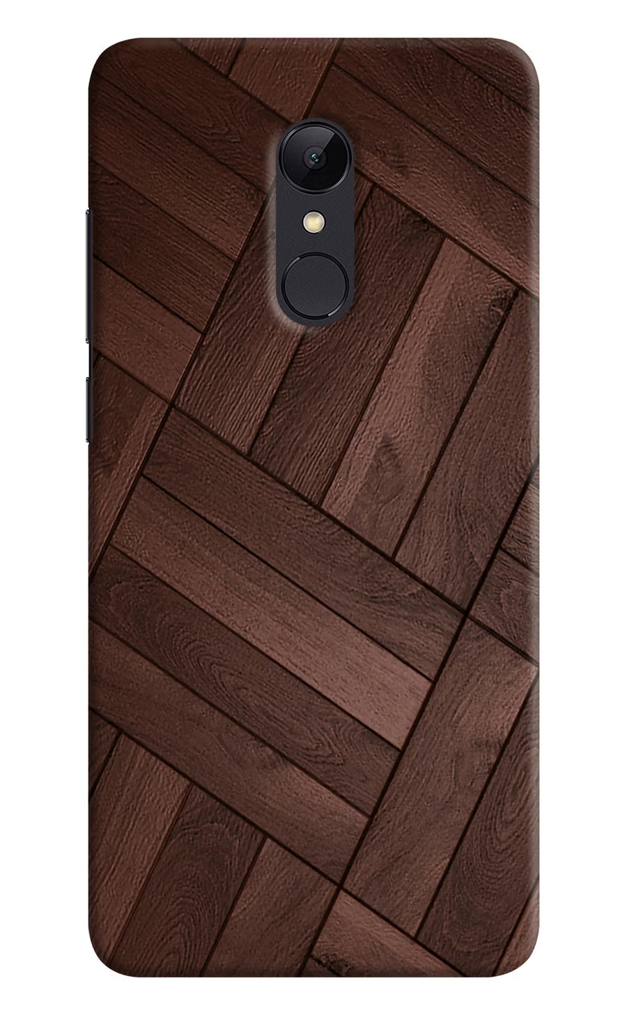 Wooden Texture Design Redmi 5 Back Cover, Hard case