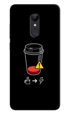 Coffee Redmi 5 Hard Case Back Cover by Casekaro