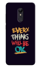 Everything Will Be Ok Redmi 5 Hard Case Back Cover by Casekaro