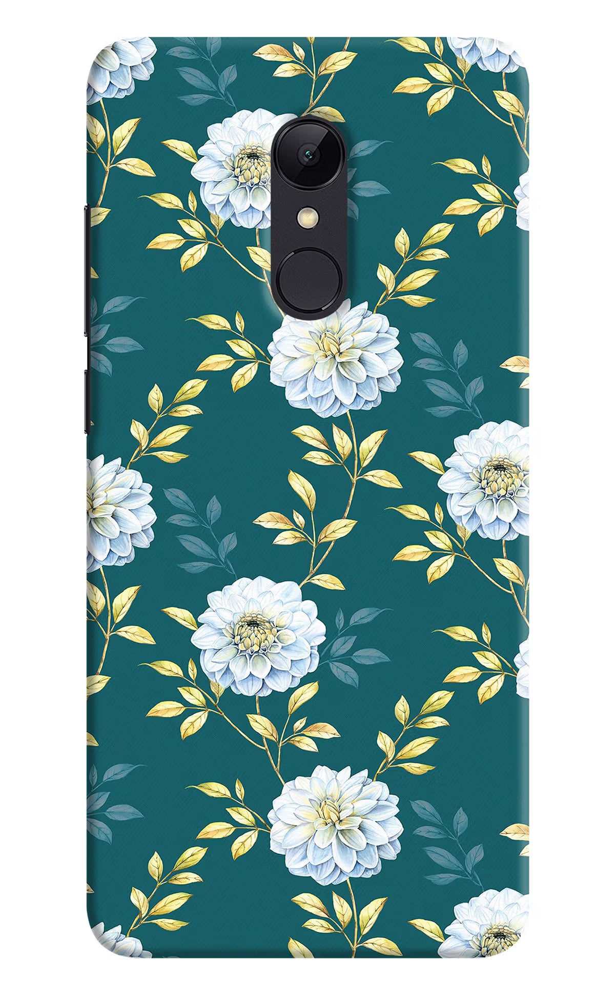 Flowers Redmi 5 Hard Case Back Cover by Casekaro