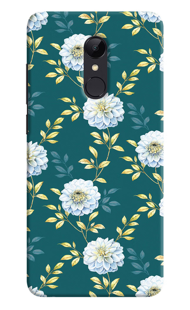 Flowers Redmi 5 Hard Case Back Cover by Casekaro