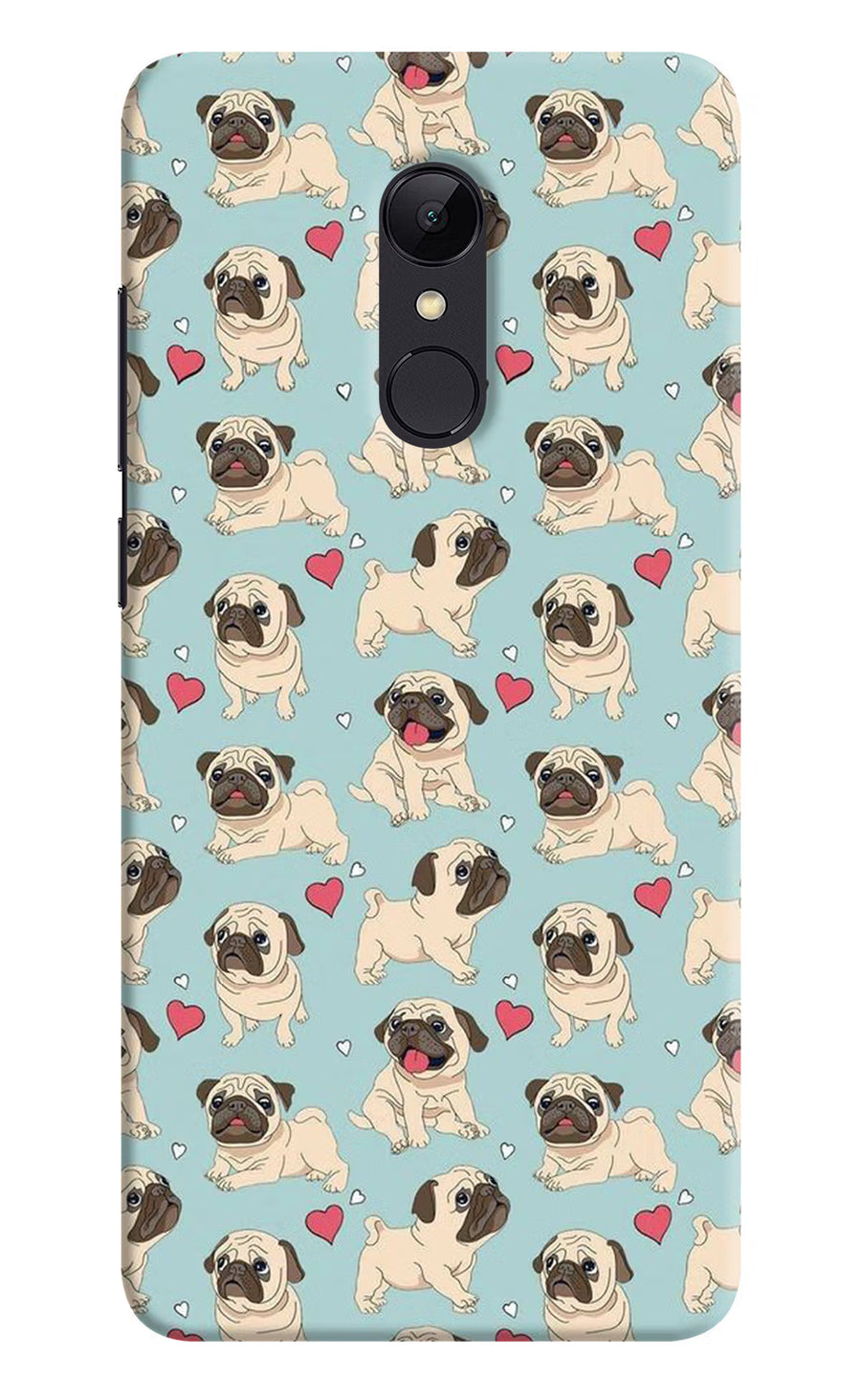 Pug Dog Redmi 5 Back Cover, Hard case