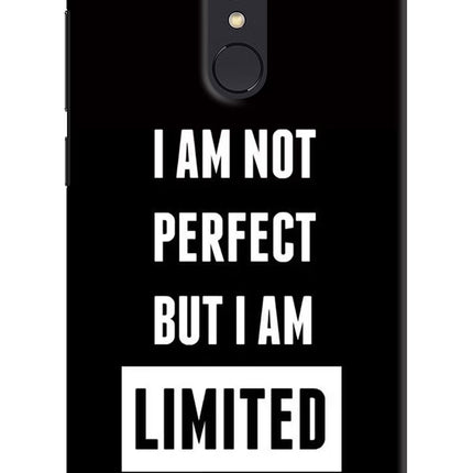 I Am Not Perfect But I Am Limited Edition Redmi 5 Hard Case Back Cover by Casekaro