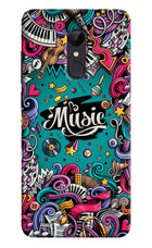 Music Graffiti Redmi 5 Hard Case Back Cover by Casekaro
