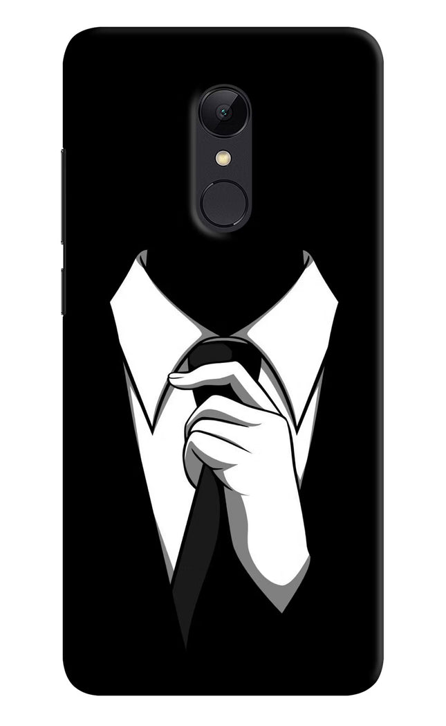 Black Tie Redmi 5 Hard Case Back Cover by Casekaro