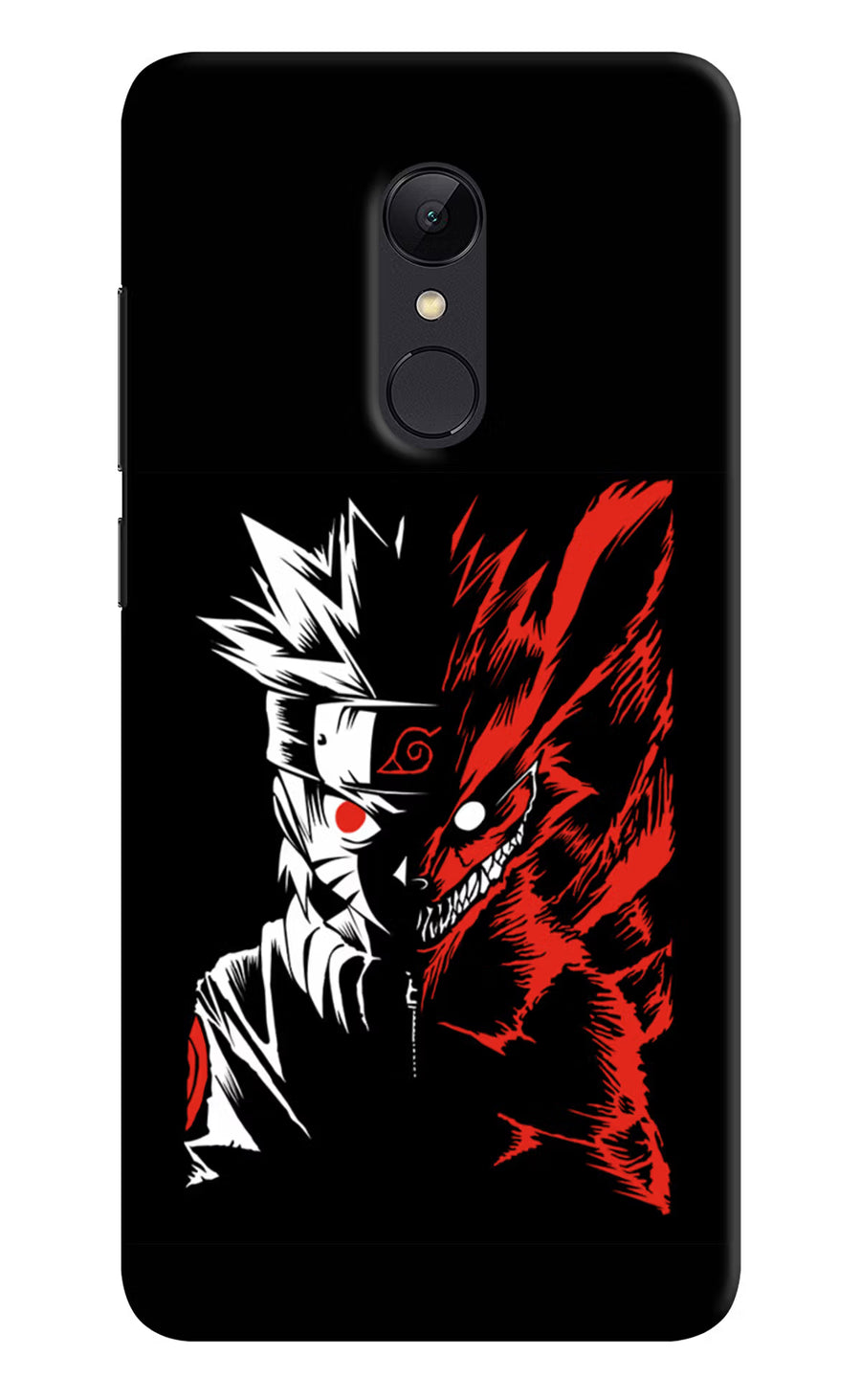 Naruto Two Face Redmi 5 Back Cover, Hard case