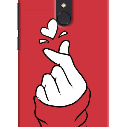 Korean Love Sign Redmi 5 Hard Case Back Cover by Casekaro