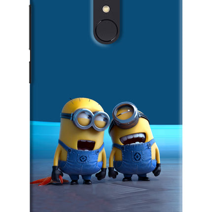 Minion Laughing Redmi 5 Hard Case Back Cover by Casekaro