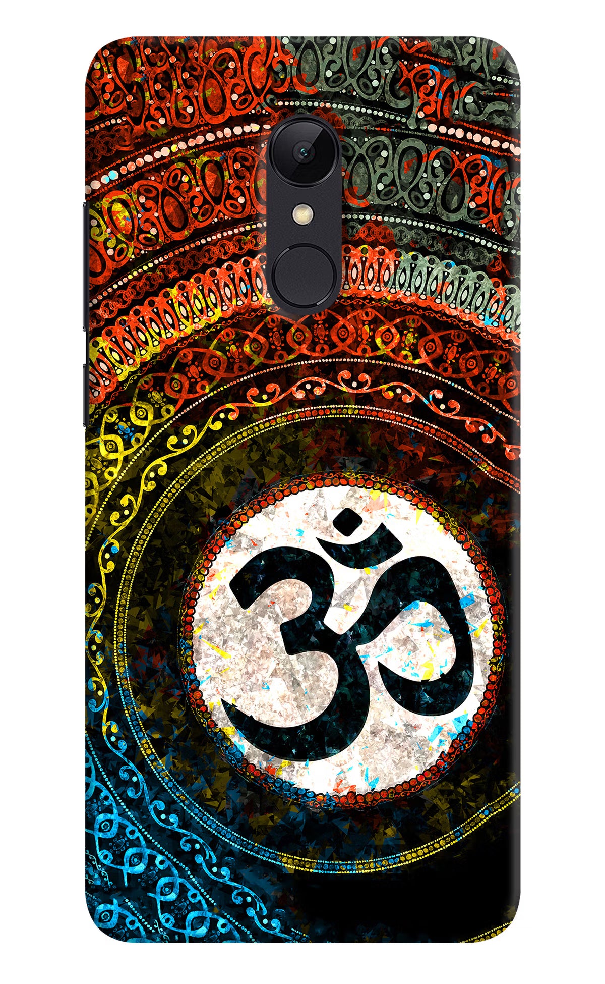 Om Cultural Redmi 5 Hard Case Back Cover by Casekaro