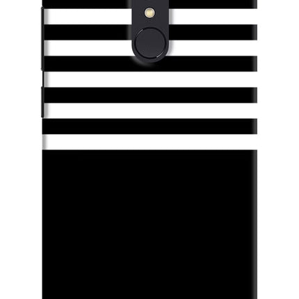 Black and White Print Redmi 5 Hard Case Back Cover by Casekaro