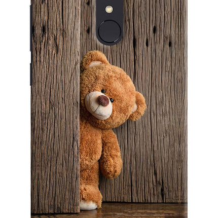Teddy Wooden Redmi 5 Hard Case Back Cover by Casekaro