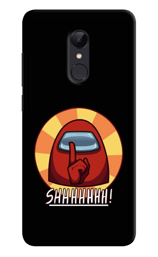 Among Us Shhh! Redmi 5 Hard Case Back Cover by Casekaro