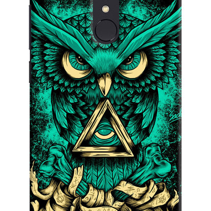 Green Owl Redmi 5 Hard Case Back Cover by Casekaro