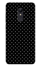 White Dots Redmi 5 Hard Case Back Cover by Casekaro