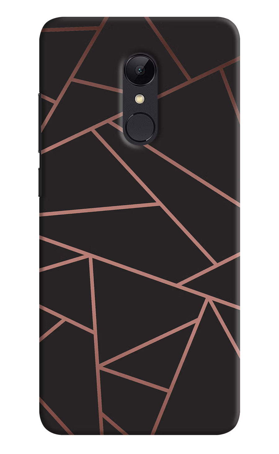 Geometric Pattern Redmi 5 Back Cover, Hard case