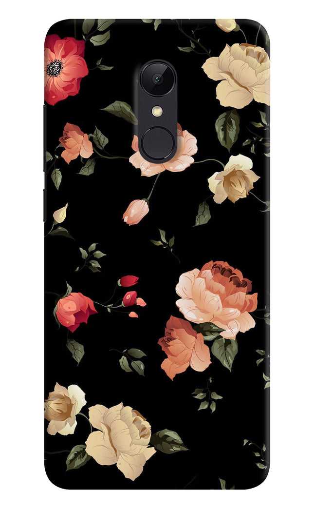 Flowers Redmi 5 Hard Case Back Cover by Casekaro