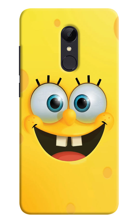 Sponge 1 Redmi 5 Hard Case Back Cover by Casekaro