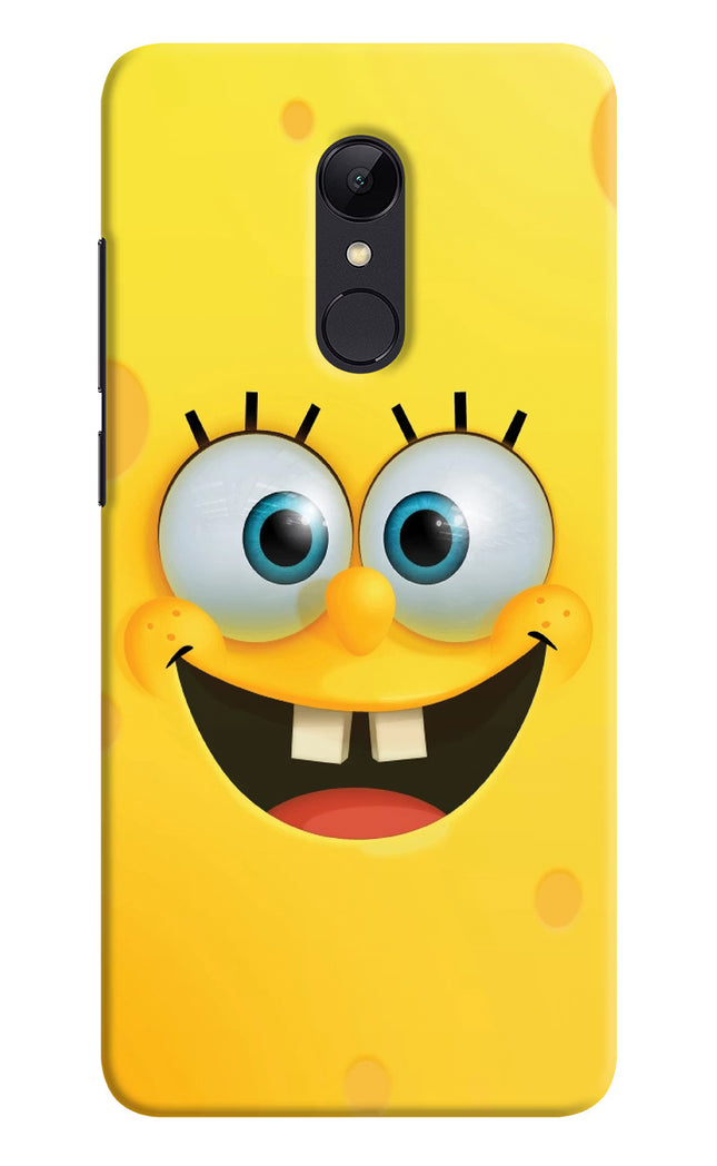 Sponge 1 Redmi 5 Hard Case Back Cover by Casekaro