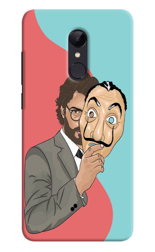 Professor Redmi 5 Hard Case Back Cover by Casekaro