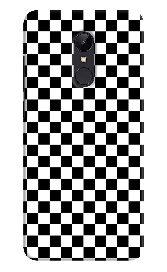 Chess Board Redmi 5 Hard Case Back Cover by Casekaro