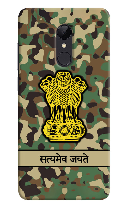 Satyamev Jayate Army Redmi 5 Hard Case Back Cover by Casekaro