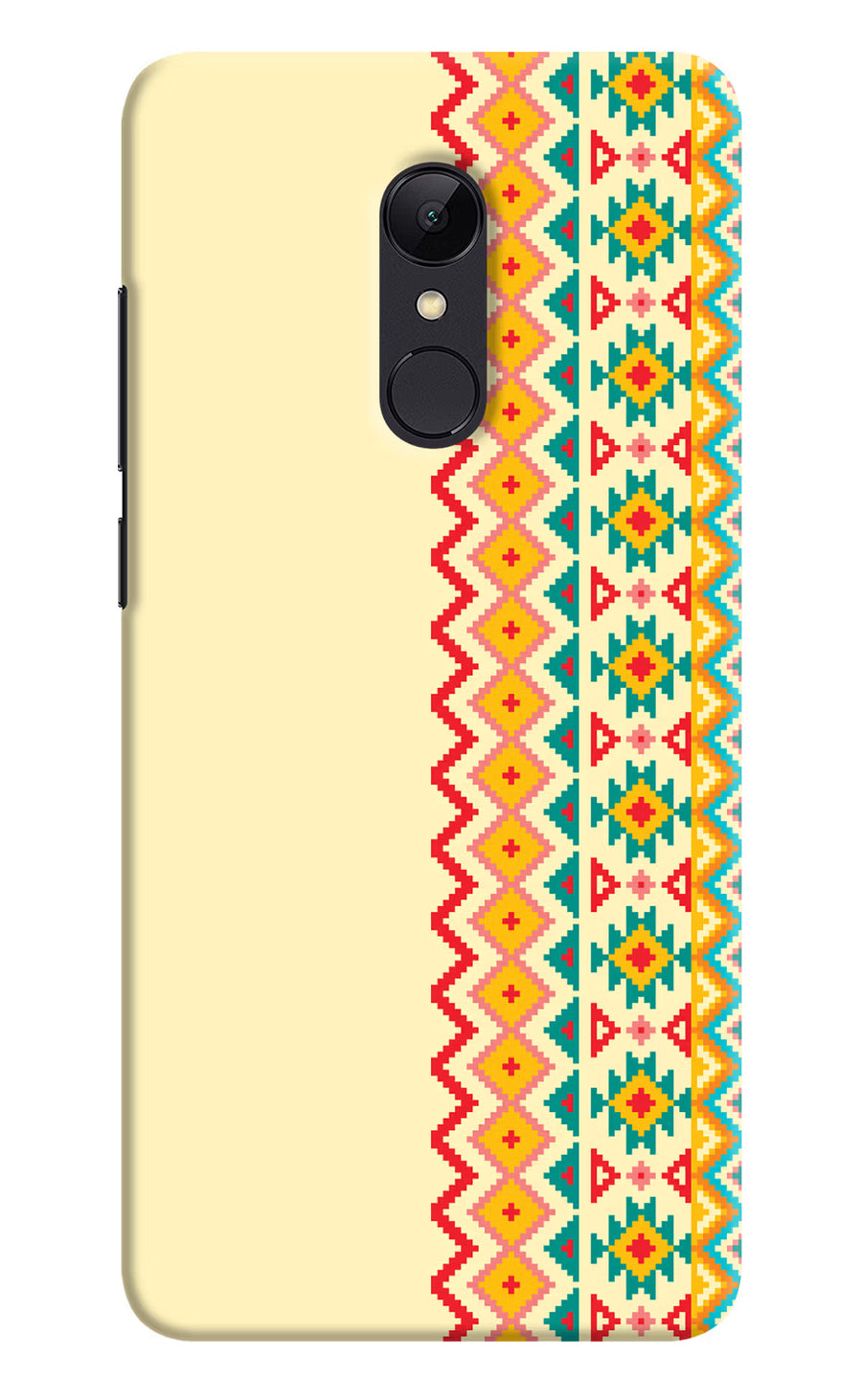Ethnic Seamless Redmi 5 Back Cover, Hard case