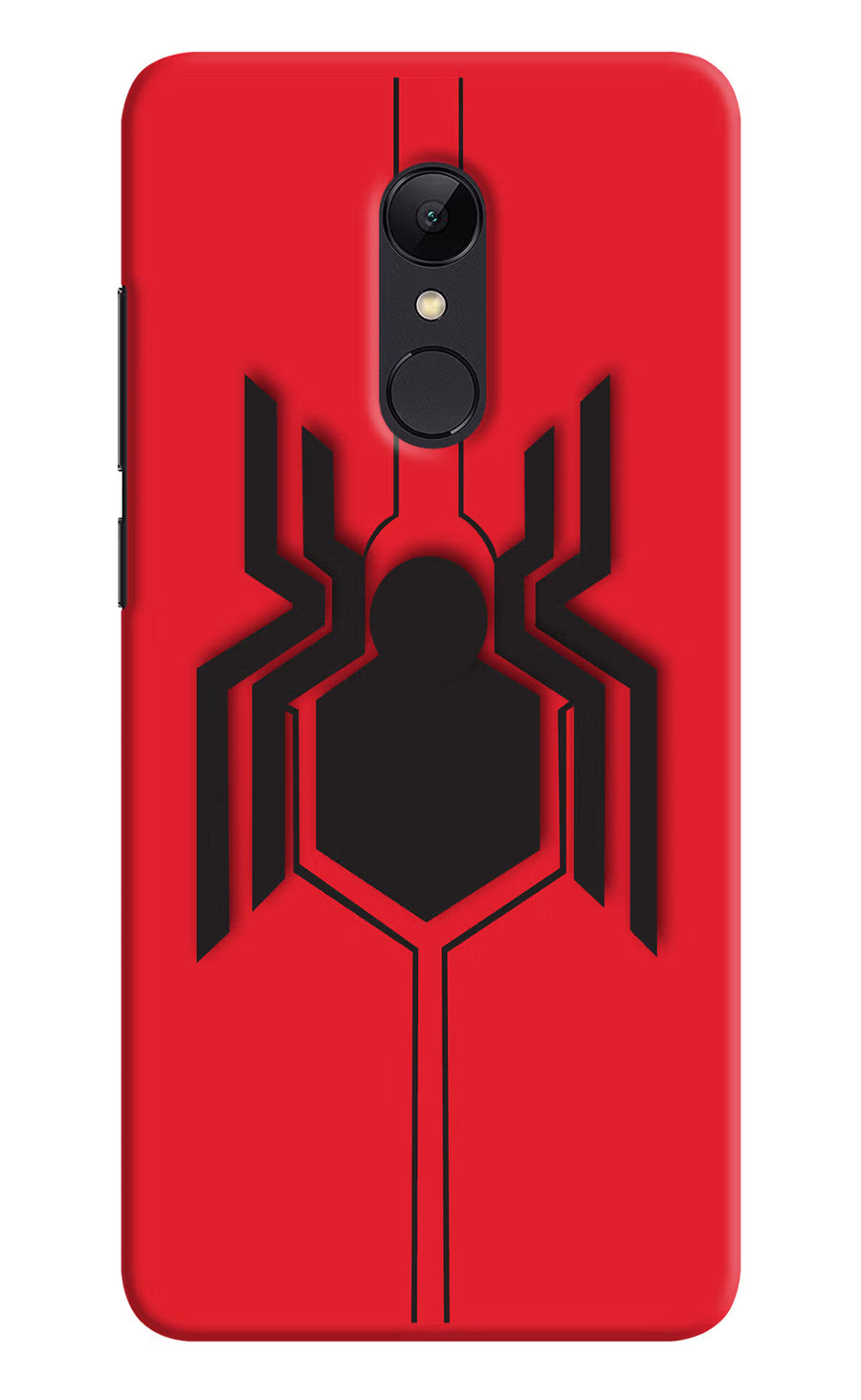 Spider Redmi 5 Back Cover, Hard case
