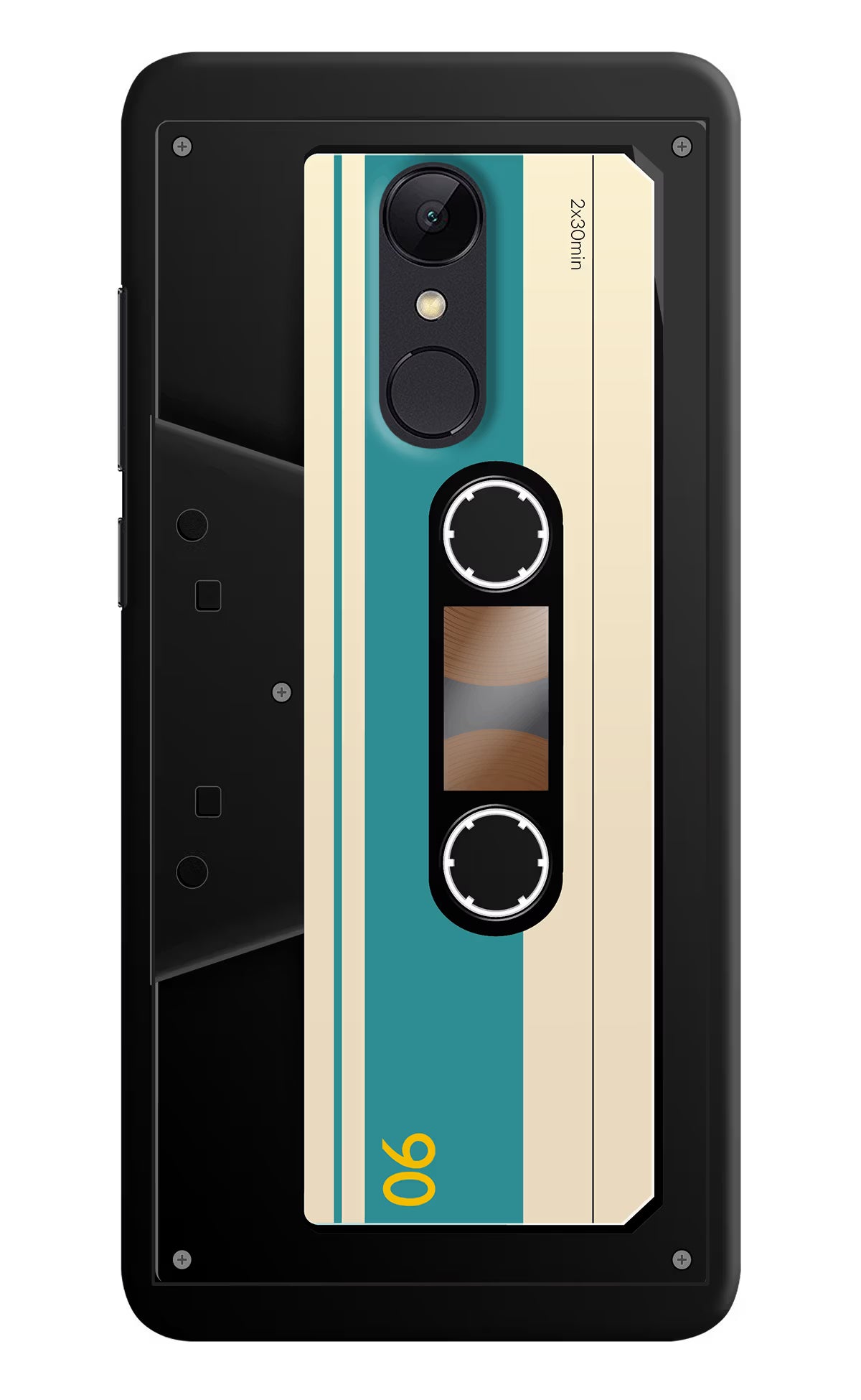 Cassette Redmi 5 Hard Case Back Cover by Casekaro