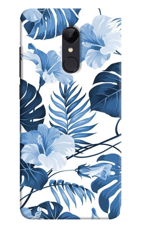 Fabric Art Redmi 5 Hard Case Back Cover by Casekaro