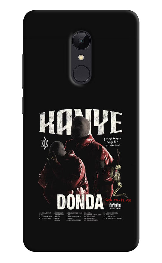Donda Kanye West Redmi 5 Hard Case Back Cover by Casekaro