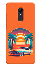 Palm Drive 80s Redmi 5 Hard Case Back Cover by Casekaro