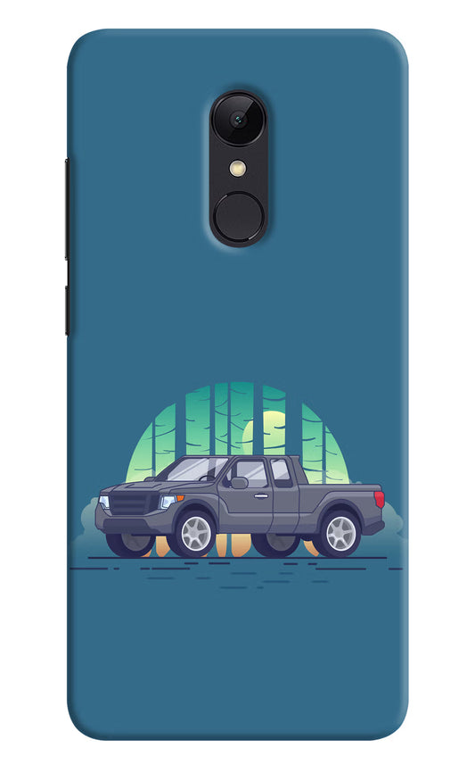 Retro Garage Vibe Redmi 5 Hard Case Back Cover by Casekaro