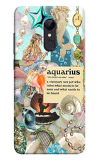 Aquarius Zodiac Redmi 5 Hard Case Back Cover by Casekaro