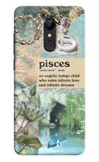 Pisces Zodiac Redmi 5 Hard Case Back Cover by Casekaro