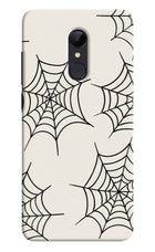 Spider Web Redmi 5 Hard Case Back Cover by Casekaro
