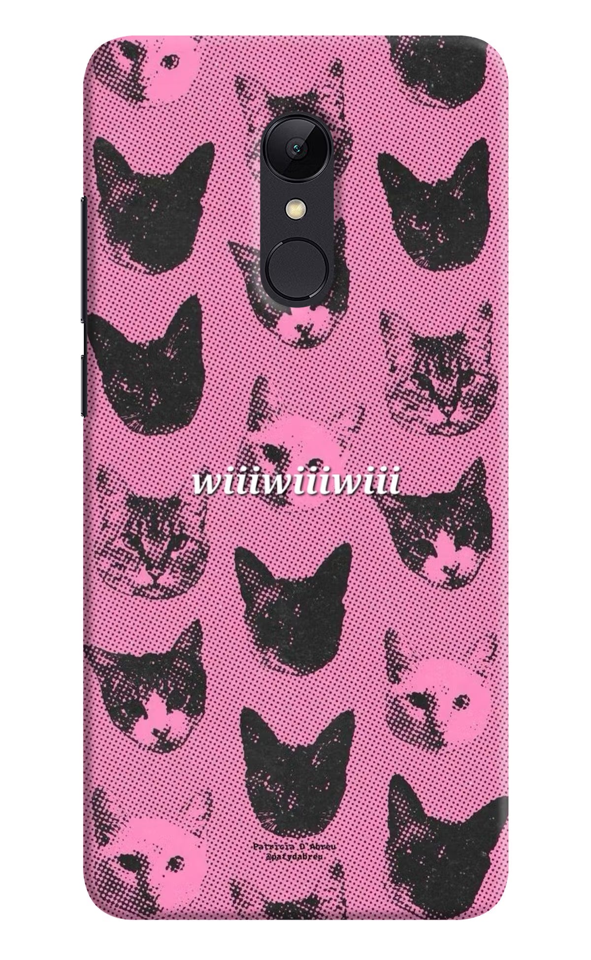 Pink Cats Redmi 5 Back Cover