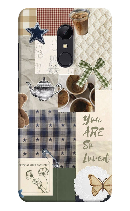 Cookie Redmi 5 Hard Case Back Cover by Casekaro